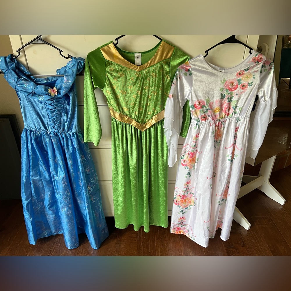 Little Adventures princess dress bundle of 3 size 7-9yrs